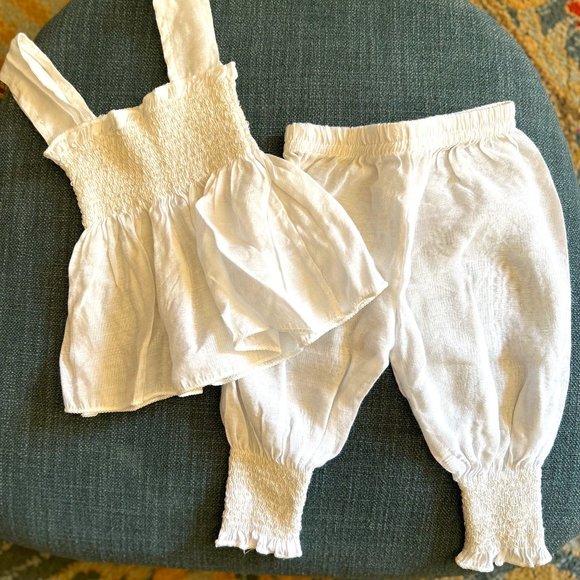 smocked tank and pants set - Picture 1 of 1